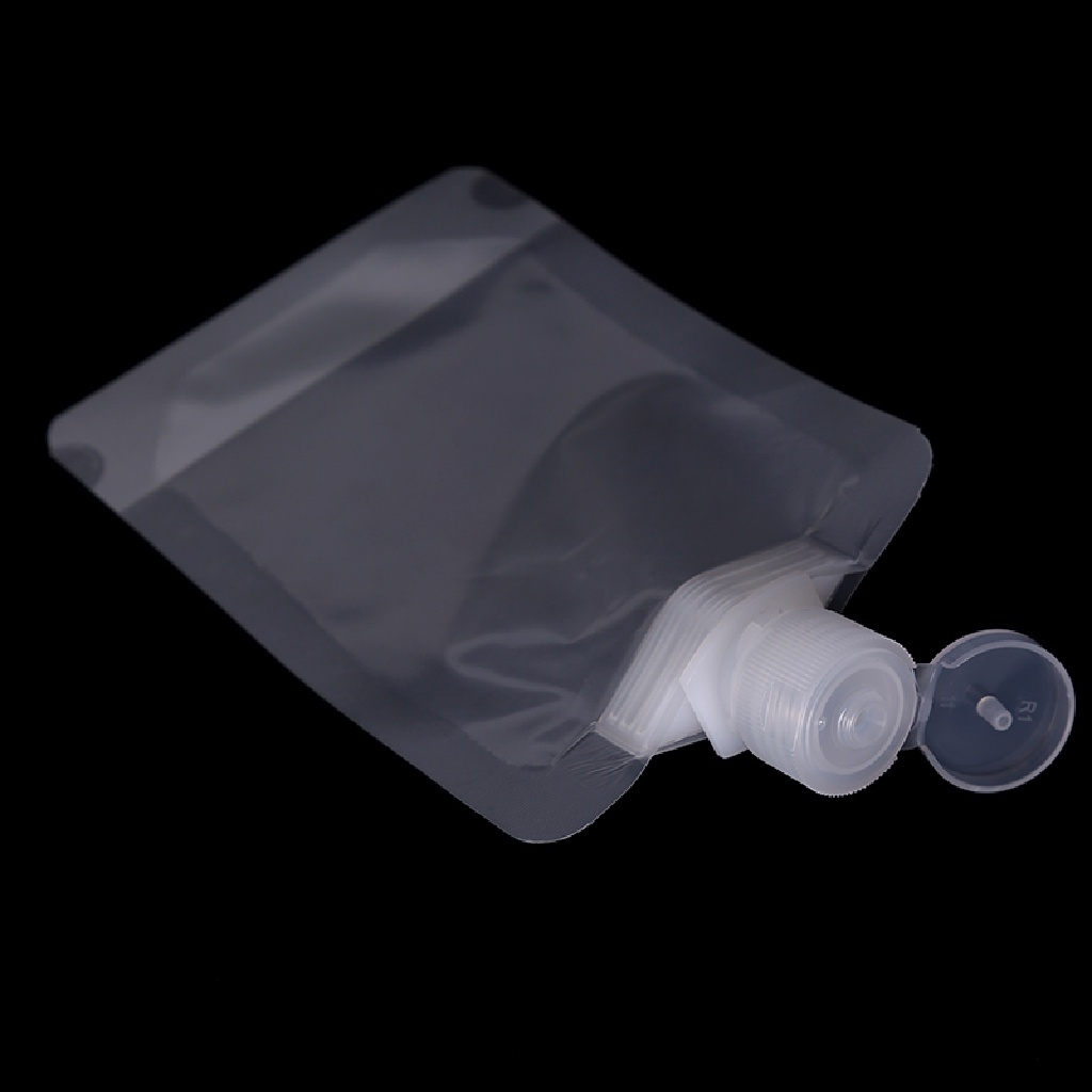 [luckypermanentnew] 30/50/100ml Clam Packaging Bag Lotion Shampoo Makeup Cairan Tas Travel [ID]