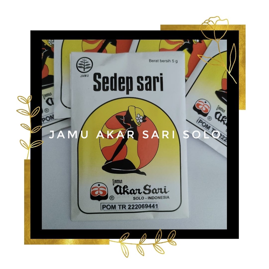 

Jamu Akar Sari - Sedep Sari Bubuk 2 pcs - Untuk Mengatasi Bau Badan