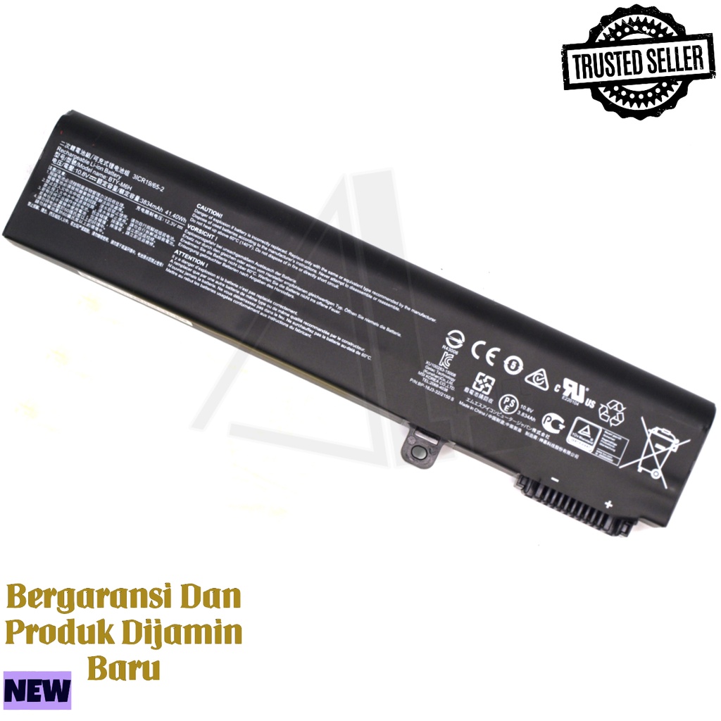 Jual Laptop Battery MSI MS17C5 MS17C6 MS17C7 MSI GF72 8RE Baterai