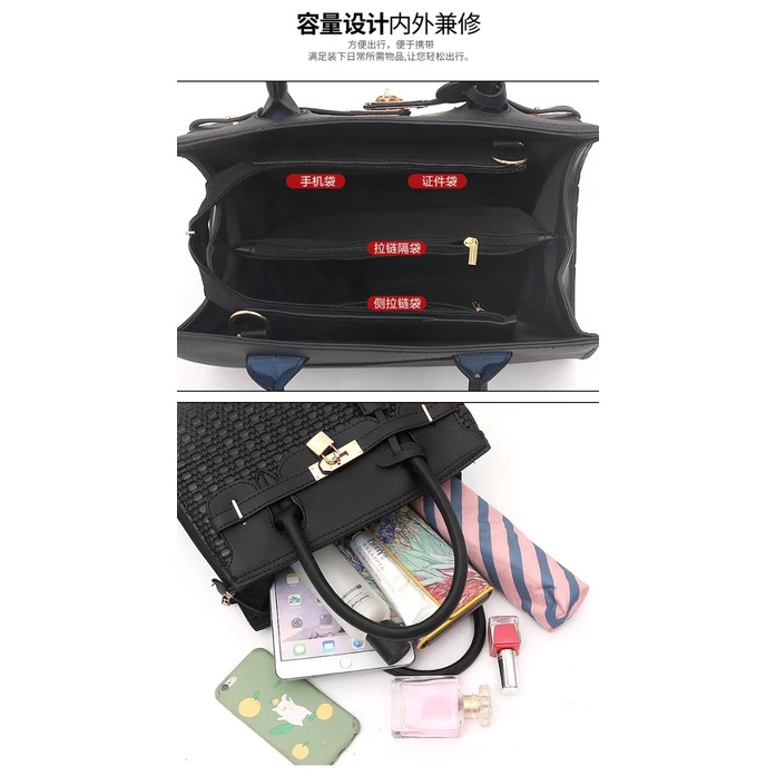 JX 189 Tas Handbag Wanita - Model Terbaru - Tas Import Bahan Premium - Elegant dan Simple