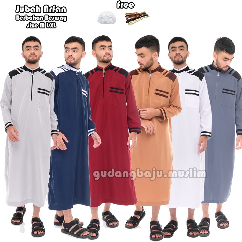 Gamis pakistan / jubah dewasa / jubah muslim pria / jubah pria dewasa / pakaian muslim pria / baju j