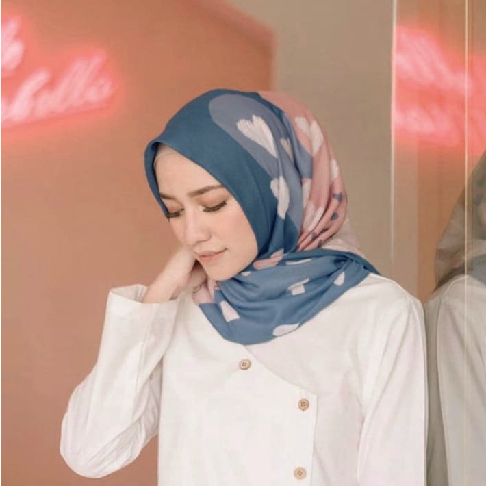 jilbab segi empat motif terbaru 2023 mewah voal motif premium kerudung segi empat motif