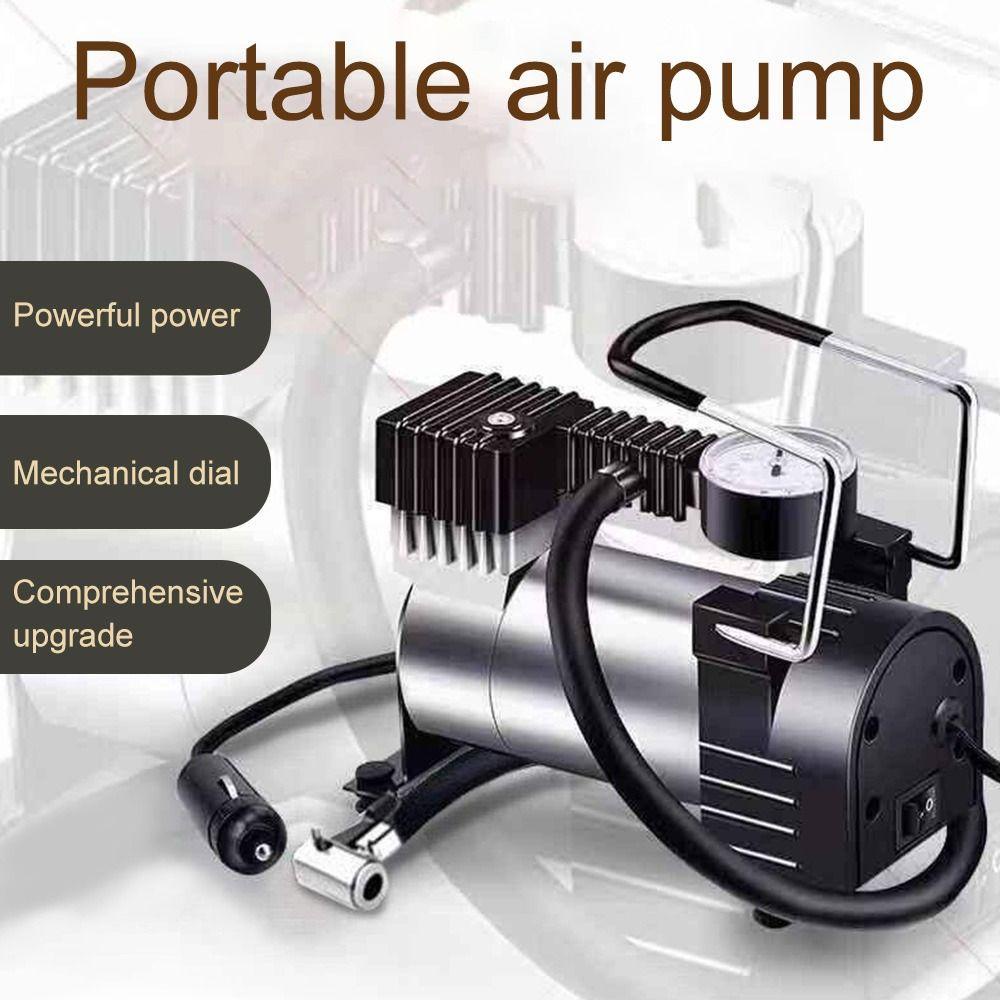 Populer Pompa Ban Mobil Portable Single-cylinder Multifungsi Car Inflator Pump