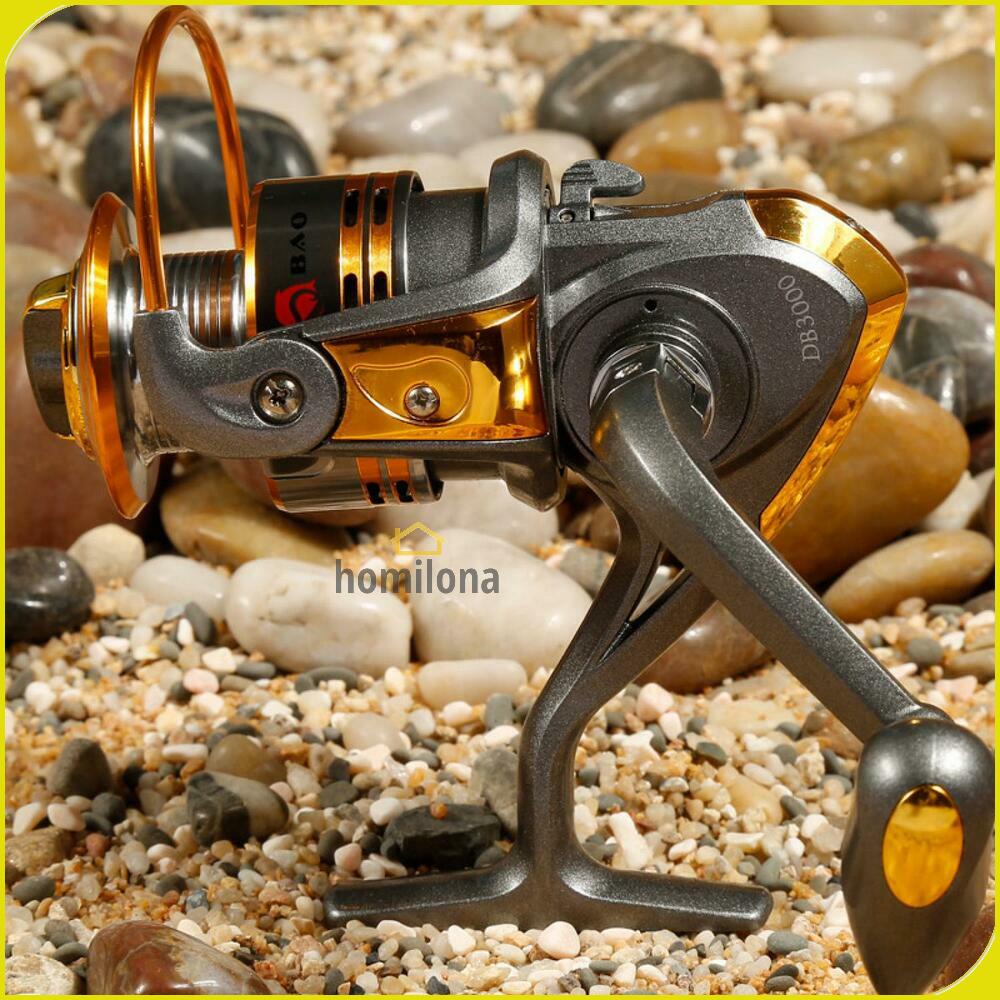 Debao Gulungan Pancing Metal Fishing Reel 10 Ball Bearing - DB3000