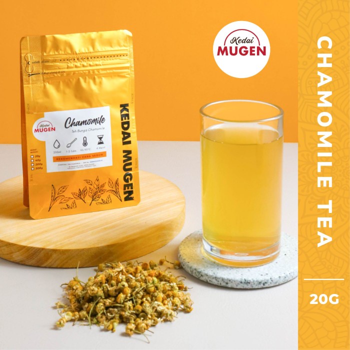 

Terlaris ✨ -Premium Chamomile Herbal Tea Kualitas Ekspor 20g- 2.1.23