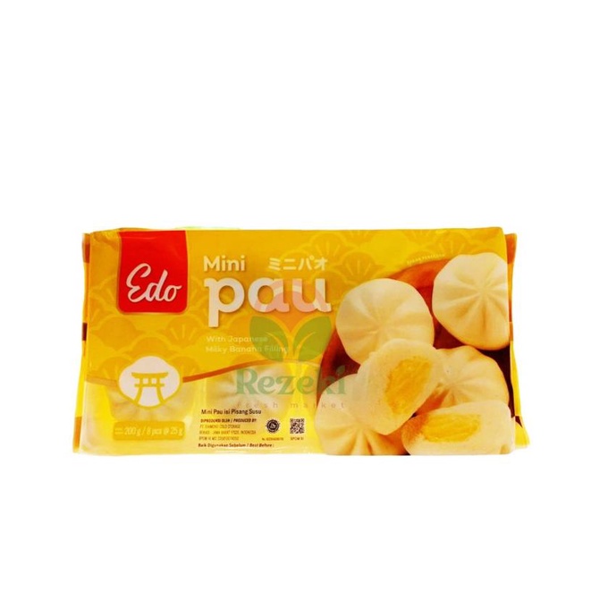 EDO Mini Pau with Japanese Milky Banana Filling [200 gr]