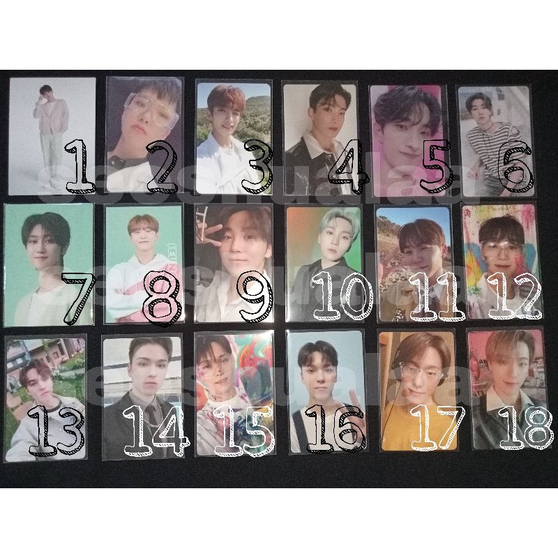 PC Seventeen Jeonghan Hoshi The8 DK Seungkwan Vernon Dino Henggarae, Semicolon, Your Choice, Attacca