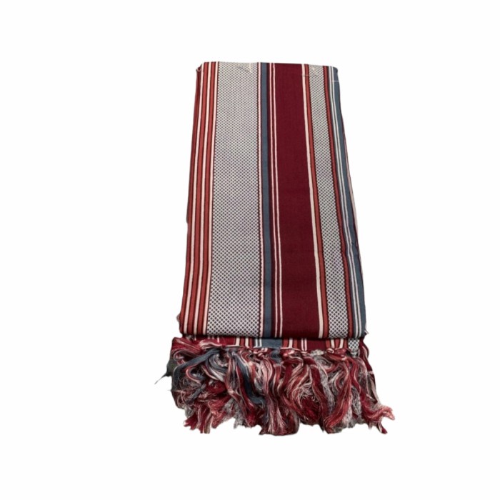 Rida solo sorban Yaman kain rida habib Ridha habaib - maroon (N6K2) Sorban Panjang Best Seller Musli