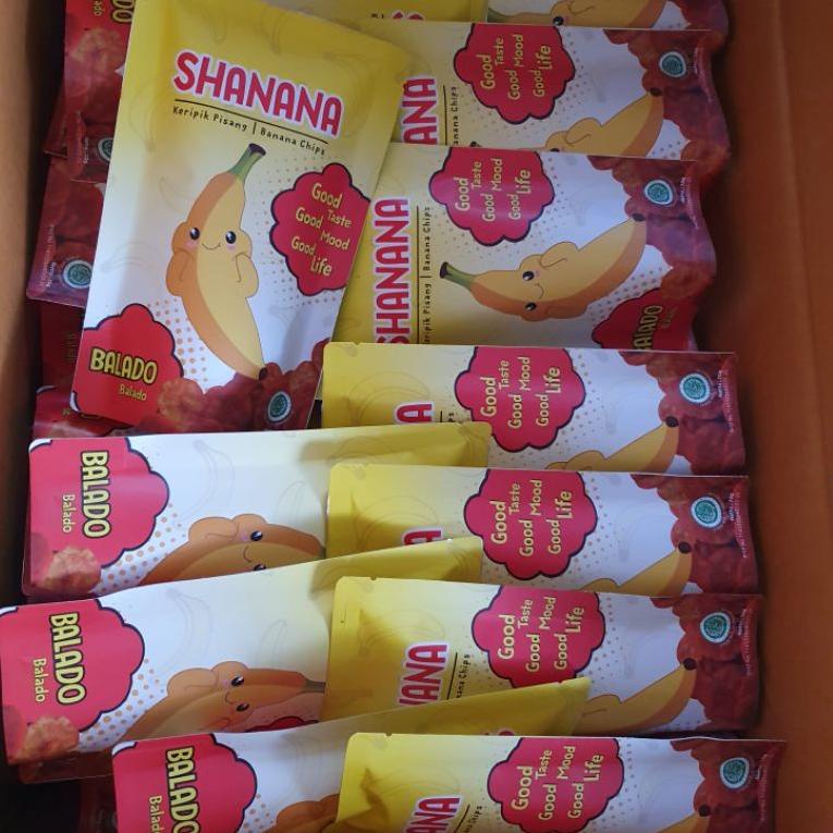 

Best Terlaris ' Keripik Shanana Bananachips Kemasan ekonomis 70 gr ¿