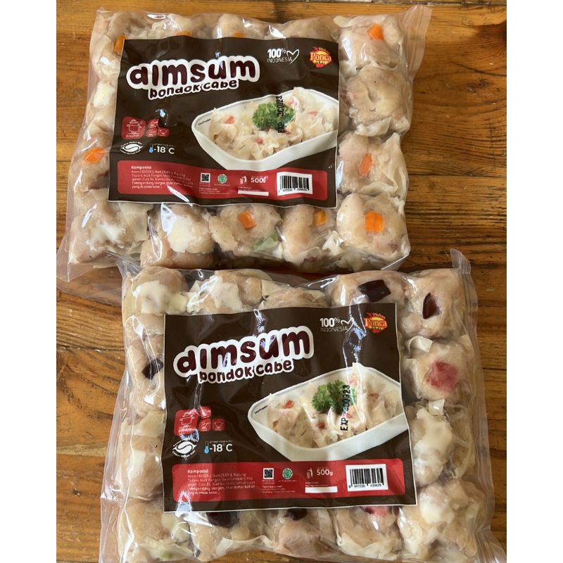 

Dimsum Ponca isi 20 pcs (pondok cabe)500gr jumbo besar2 isi 20 pcs