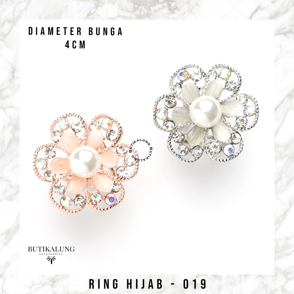 Bros Serut Ring Hijab Cincin Jilbab Aksesoris Muslim 014 - 024