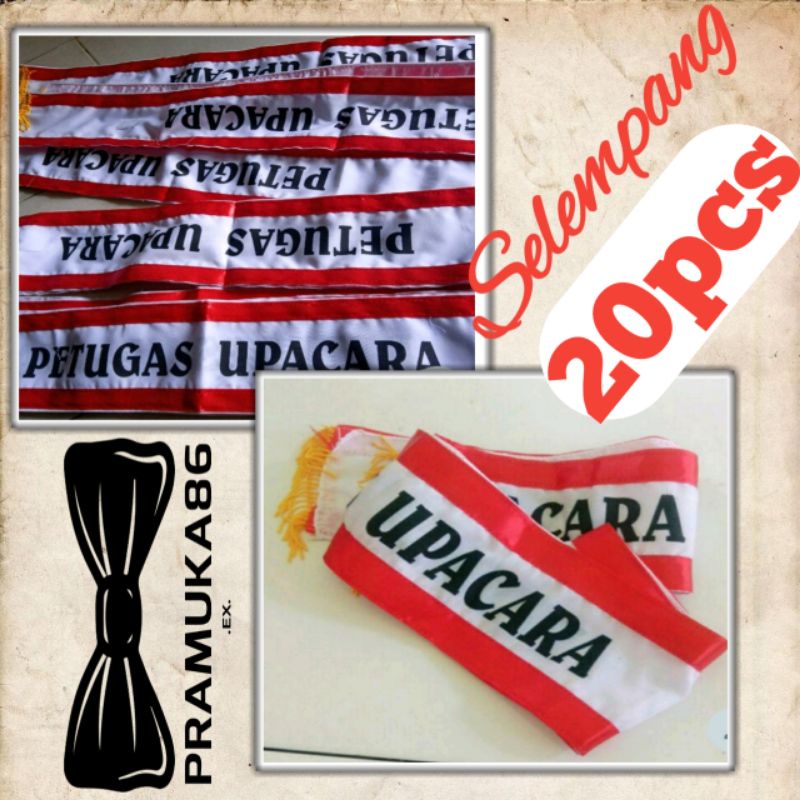 (20pcs) Selempang Petugas Upacara - Slempang Upacara