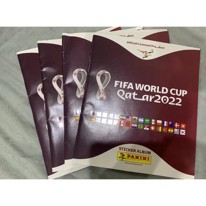 ALBUM STICKER PANINI WORLD CUP 2022 QATAR STIKER ORIGINAL OFFICIAL NEW ---READY---