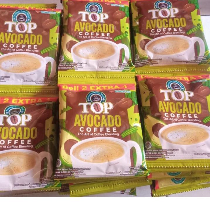 

FAA249 TopTop Coffee Avocado 1 renceng 15 sachet ||||