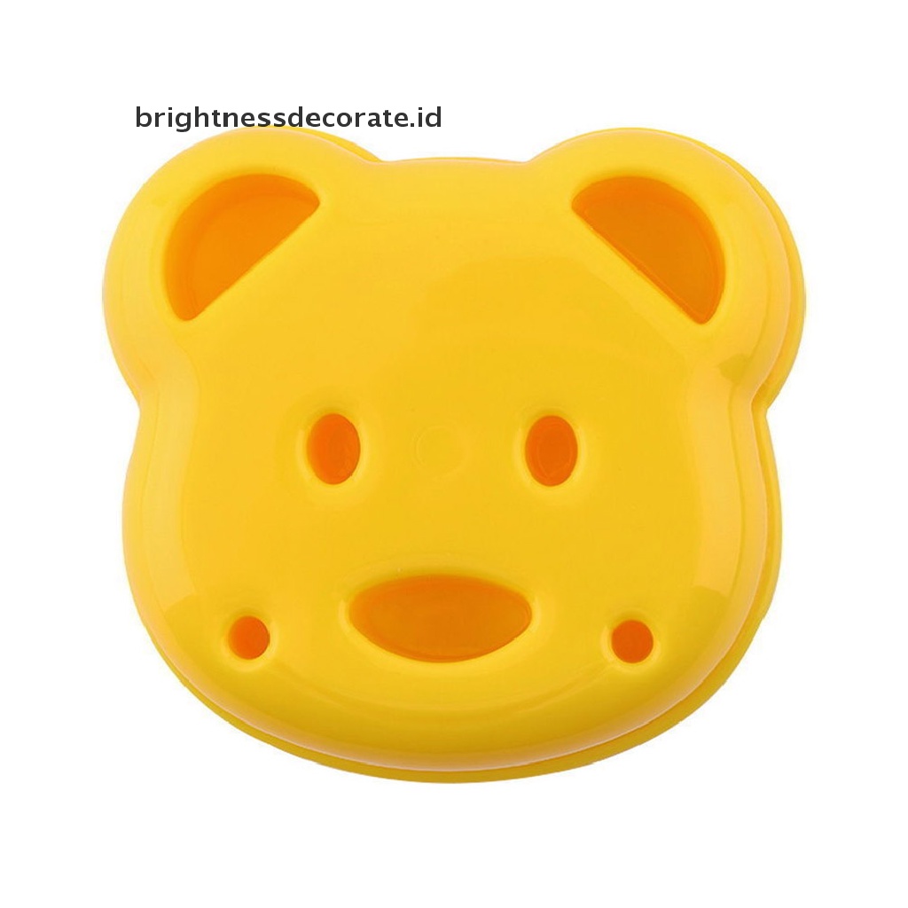 [Birth] Cute Animal Sandwich Mold Cutter Beruang Anjing Bentuk Dinosaurus Kue Roti Toast Maker [ID]