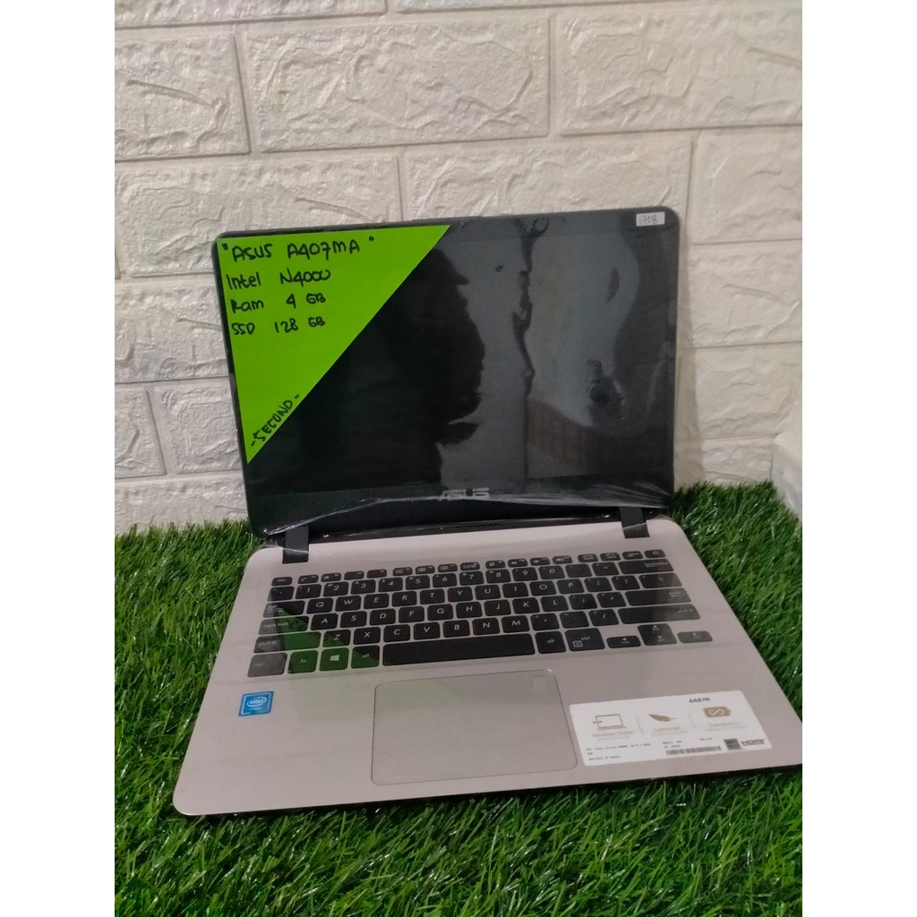 ASUS A407MA INTEL N4000 RAM 4GB SSD 128 14 INCH
