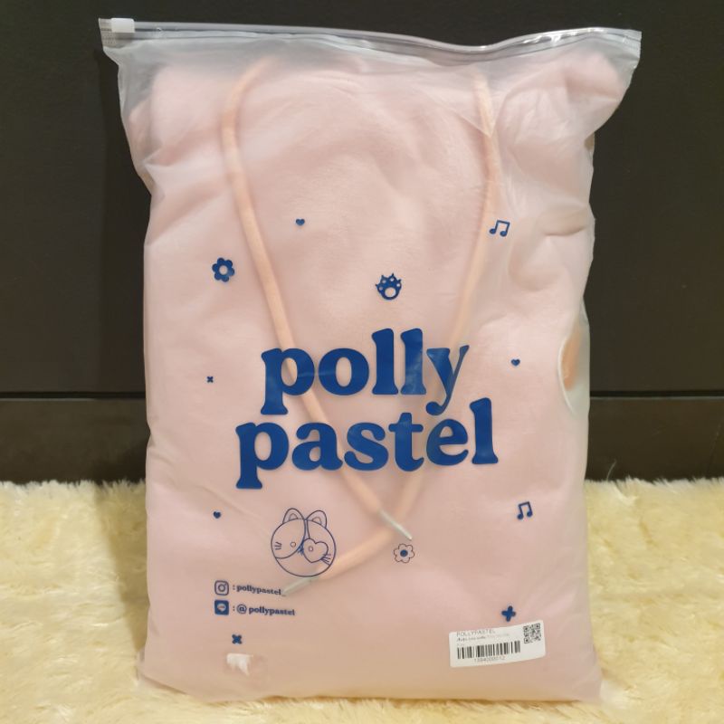[READY STOCK] POLLY PASTEL HOODIE PINK SIZE 1 - BIBLE BUILD (VEGAS PETE KINNPORSCHE)