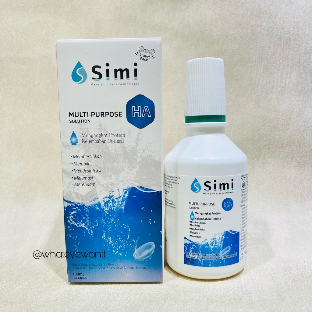 Simi 100ml Cairan Softlens Multi Purpose Solution