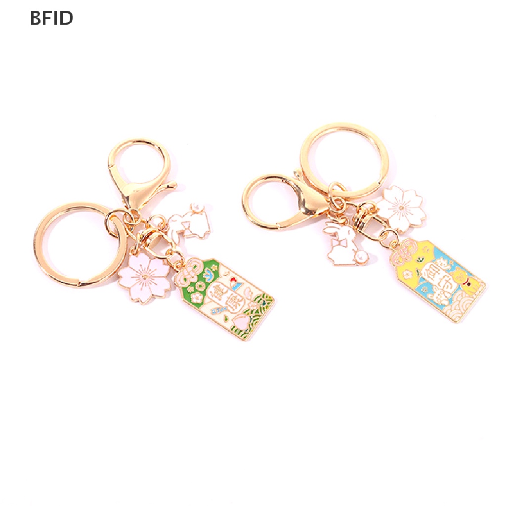 [BFID] Dekorasi Kawaii Llaveros Originales Amulet Lucky Cat Japan Gantungan Kunci Mobil Keyrin [ID]