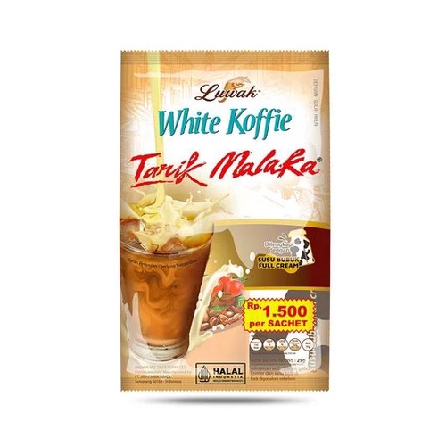 

Kopi Luwak Luak Tarik Malaka White Koffie 1500 ( 1 gantung isi 10 bungkus )