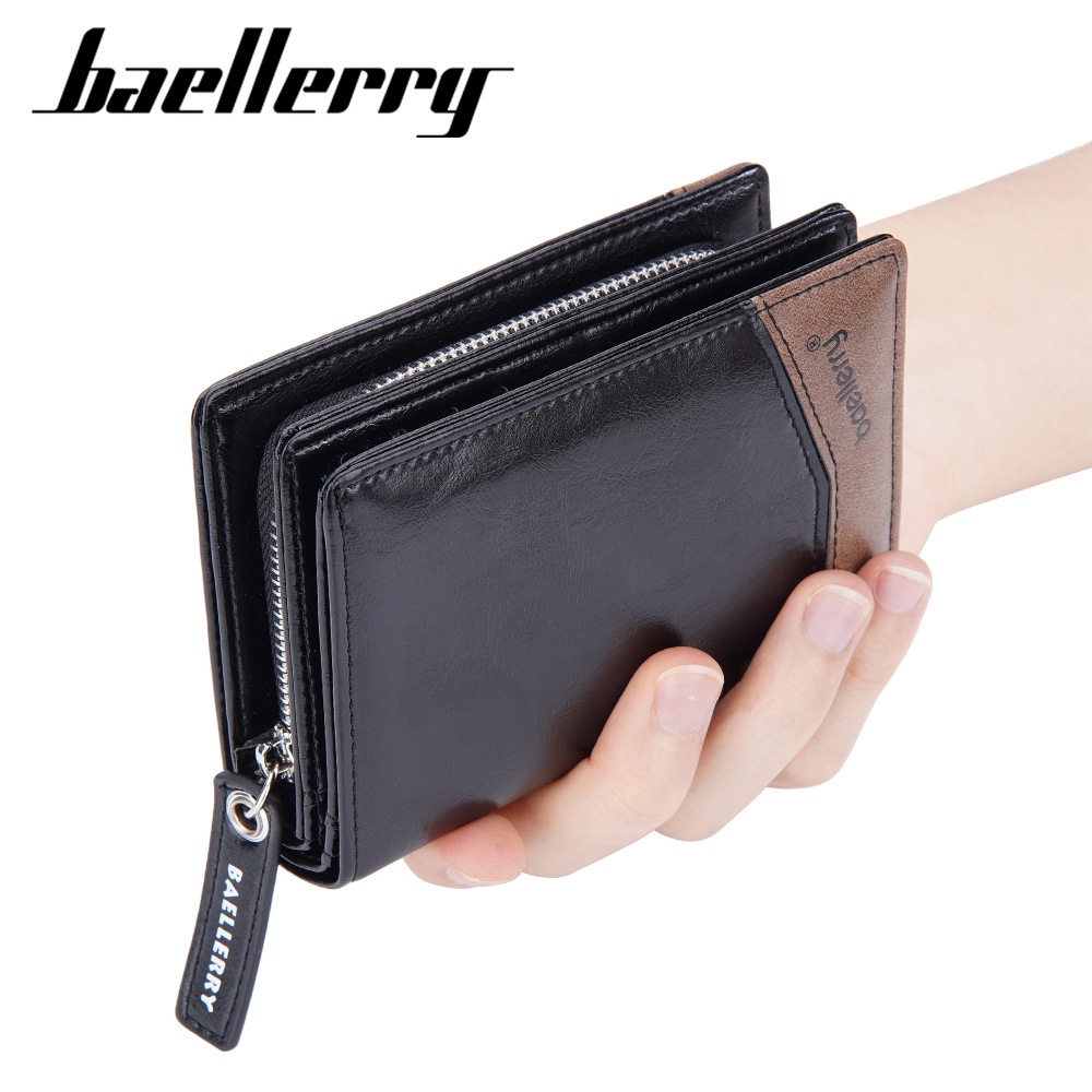 DOMPET LIPAT WANITA KOREA BAELLERRY ORIGINAL KULIT HITAM DRASKO WA631B5 UANG KOIN FASHION BRANDED KARTU RESLETING PREMIUM BATAM REMAJA CEWEK KEKINIAN SIMPLE MURAH