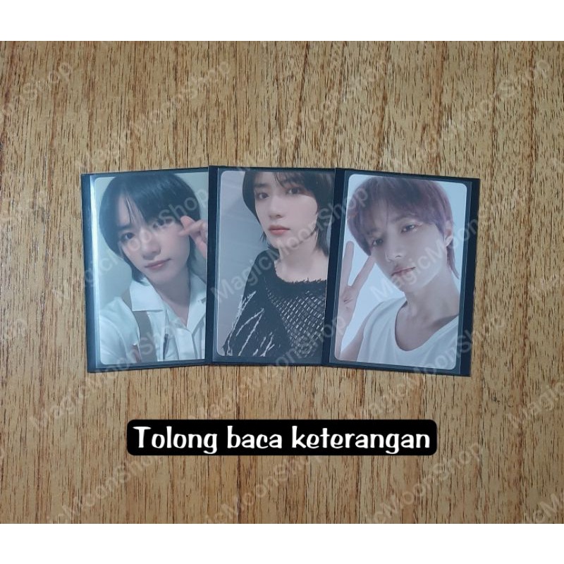 (TOLONG BACA KET) TXT BEOMGYU PHOTOCARD YZY R3 TCCF, WARI-WARI, WEVERSE JAPAN HOLO, WVJ HOLO  M2