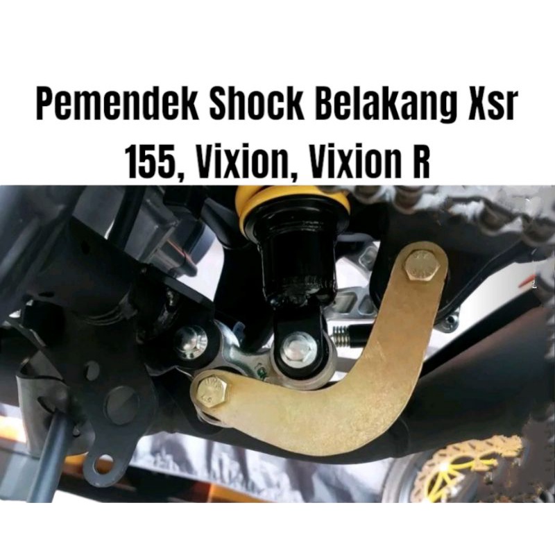 Pemendek Shock Belakang Yamaha Xsr 155 Vixion Old Vixion New Nva Nvl Vixion R Monoshock Belakang
