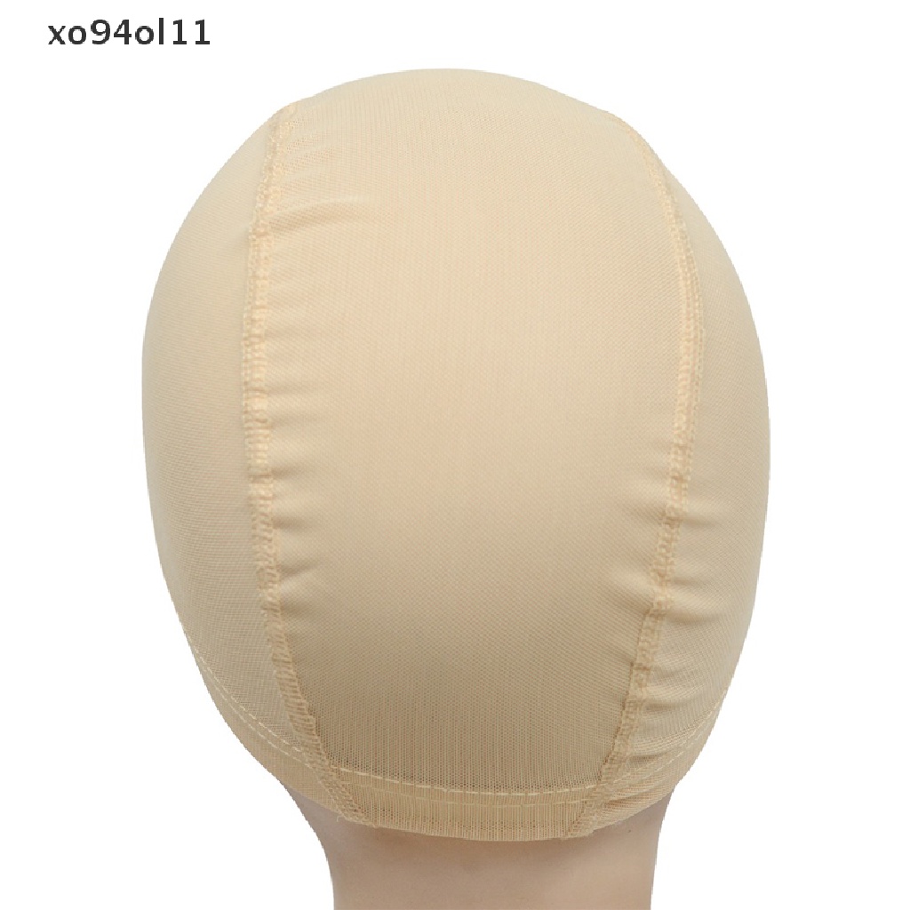 Xo Lace Elastis Dome Wig Caps Untuk Membuat Wig Topi Jaring Jaring Stretchable Tenun Caps OL