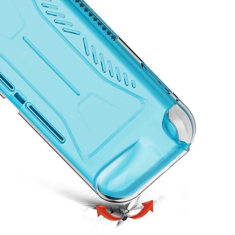 HKFZ TPU Protective Case Cover Shockproof for Nintendo Switch Lite - ED021