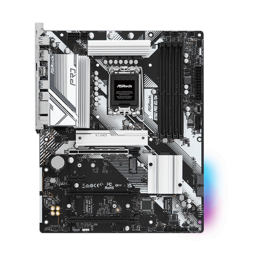 ASRock B760 Pro RS/D4 (LGA1700, B760, DDR4, USB3.2 Type-C, SATA3)