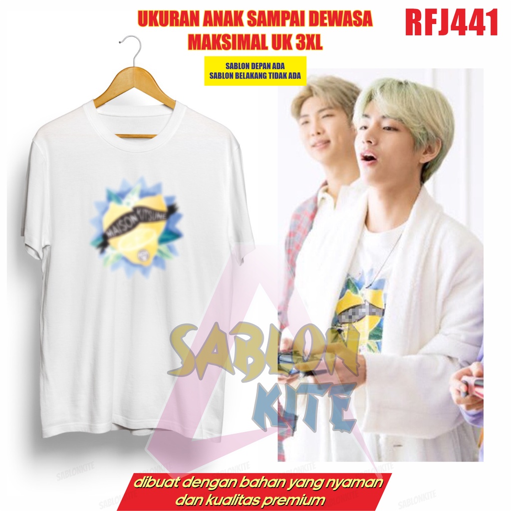 MURAH!!! KAOS TAEHYUNG V MAISO LEMON RFJ441