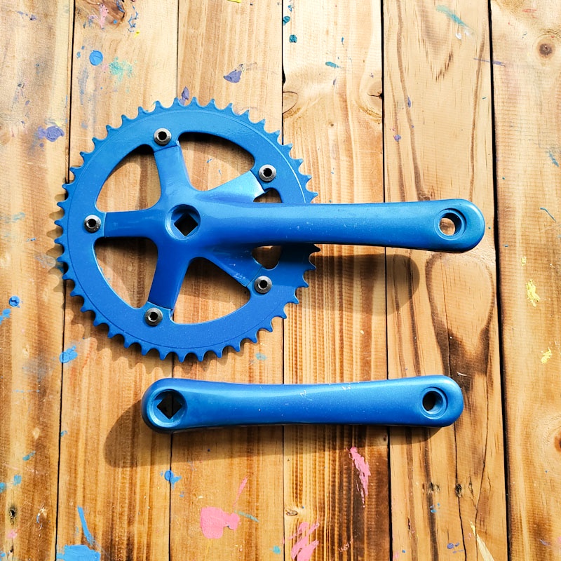 Crank Sepeda Fixie Seli 44T Steel 170 mm