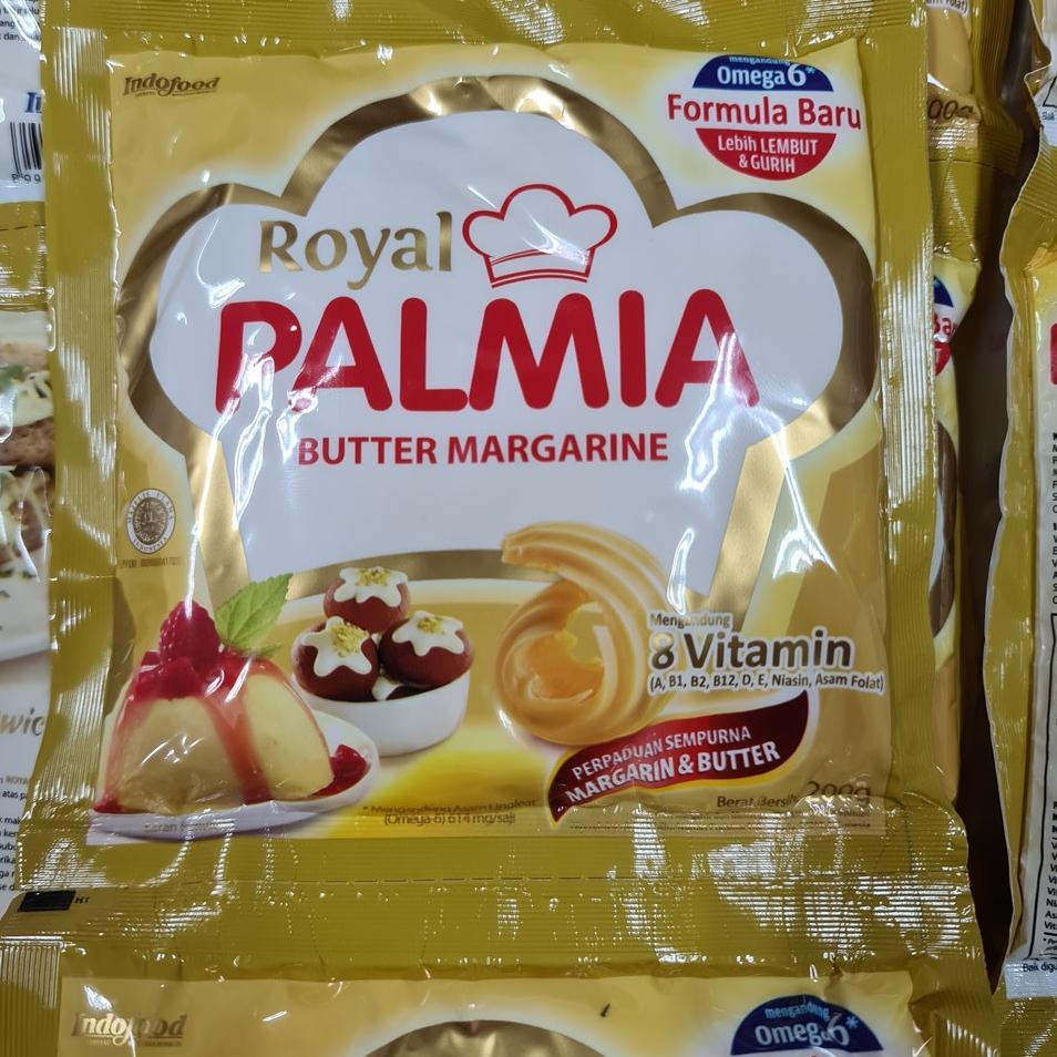 

♠ Margarine ROYAL PALMIA 200gr sachet butter & margarin blend