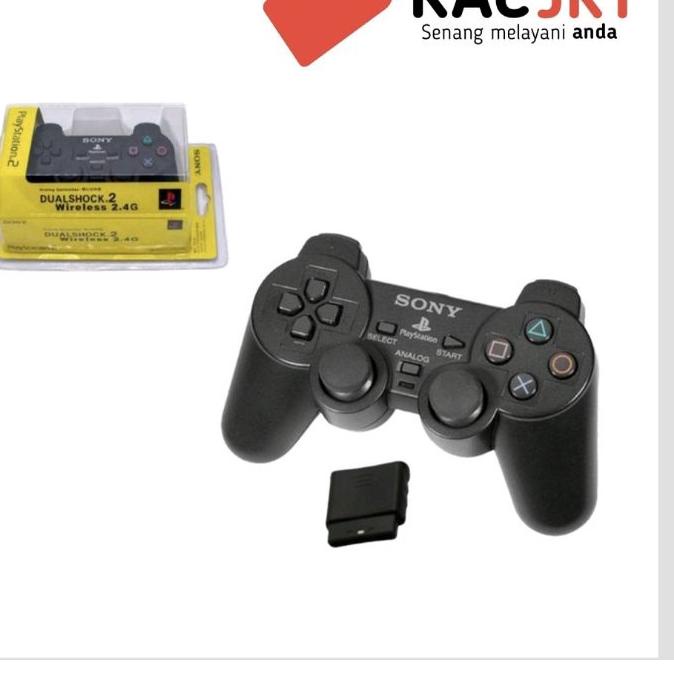 Termurah [HJ6] STIK PS2 WIRELESS HITAM STIK WIRELESS PS2 HITAM STIK PS2 WIRELESS STICK PS2 WIRELES P