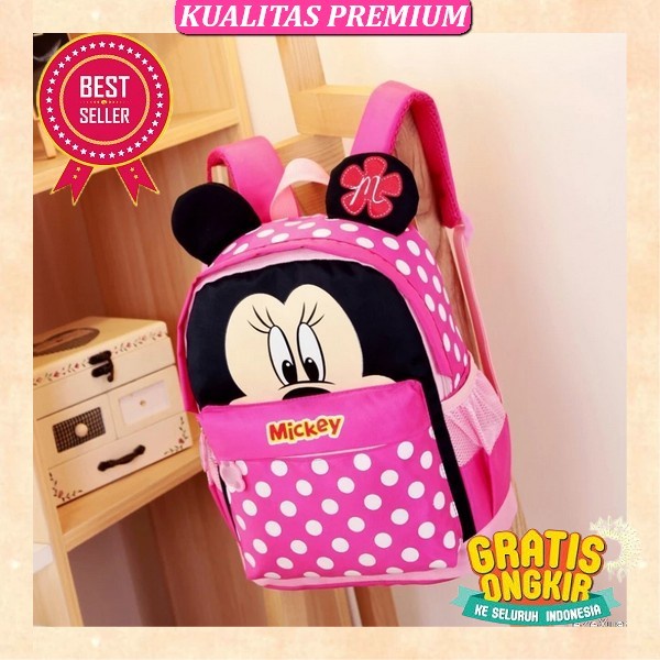 Tas Sekolah Ransel Anak Perempuan Kelas Tk-4 Sd Karakter Hello Kitty - Tas Ransel Anak Sd - Tas Anak