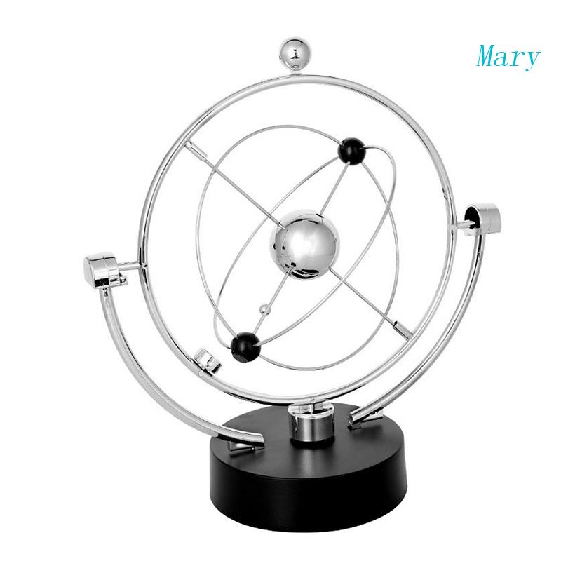 Mary Kinetic Orbital Revolving Gadget Gerak Abadi Meja Kantor Art Decor Mainan Hadiah