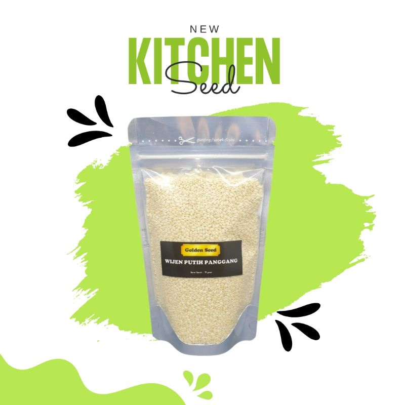 

Wijen Putih Sangrai White Sesame Seeds 75 Gram