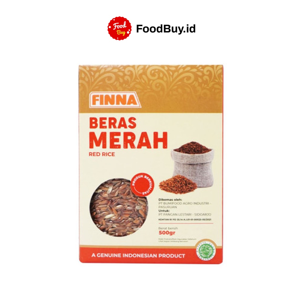 

Finna Beras Merah 500 gr