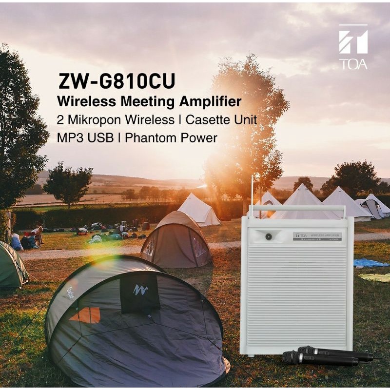 Wireless Amplifier TOA ZW G 810CU