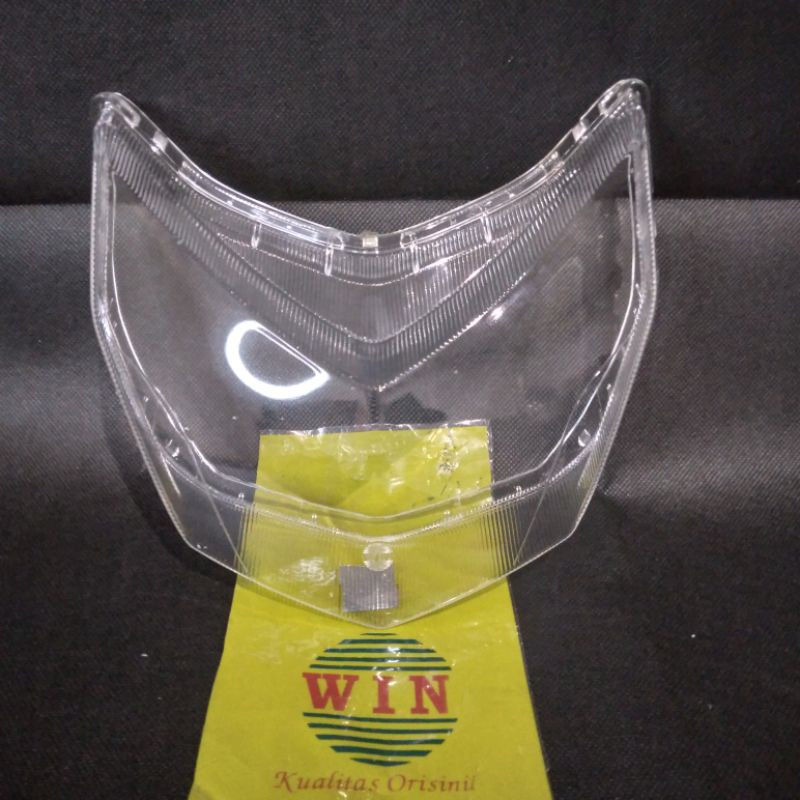 MIKA LAMPU DEPAN SUPRA X 125 FI 2014 2015 206 2017 2018 2019 | KACA LAMPU DEPAN SUPRA X 125 FI 2014 -2019 | KACA REFLEKTOR DEPAN SUPRA. X 125 FI | MERK WIN