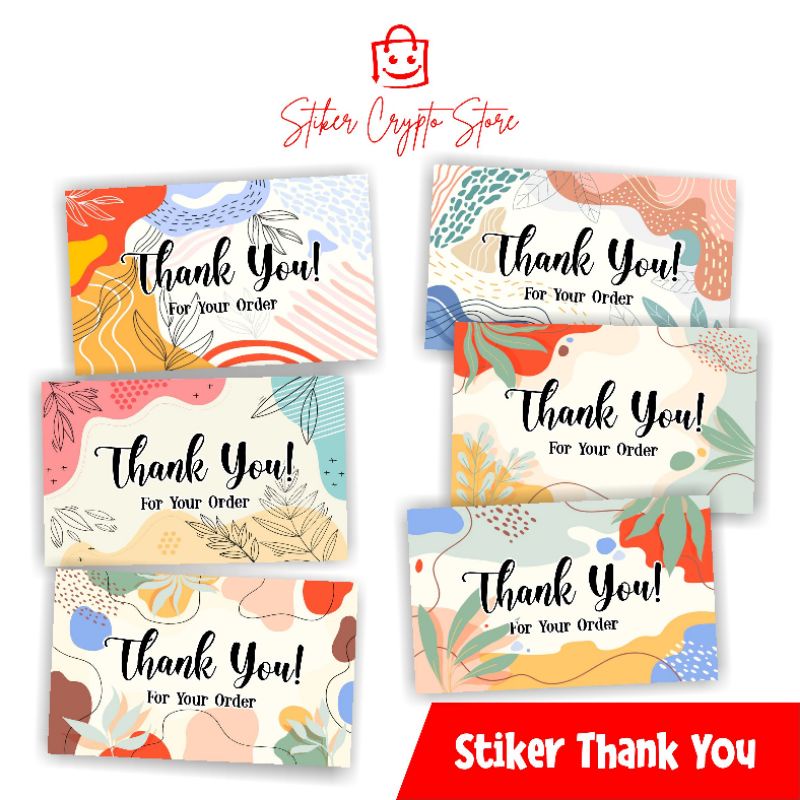 

Stiker Thanks You Label Thanks You Kartu Thanks You