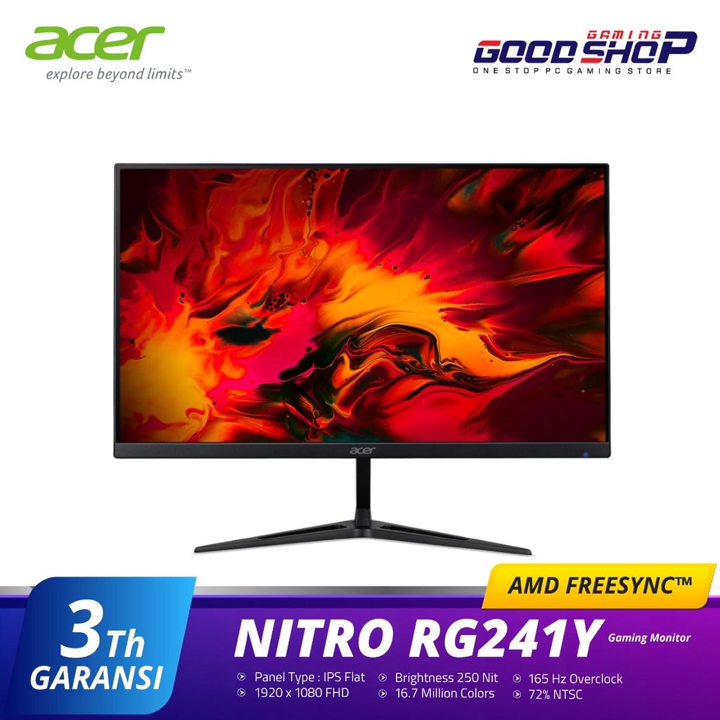 Acer Acer Nitro RG241Y 23.8 Inc 165hz - Gaming monitor