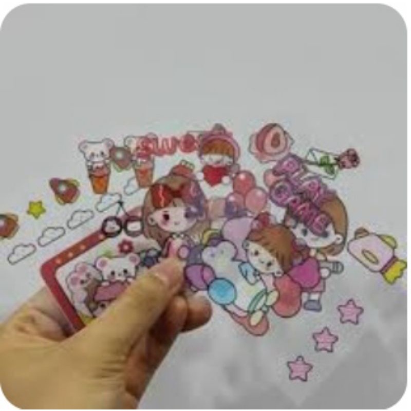 

Stiker Motif Lucu 8 lembar