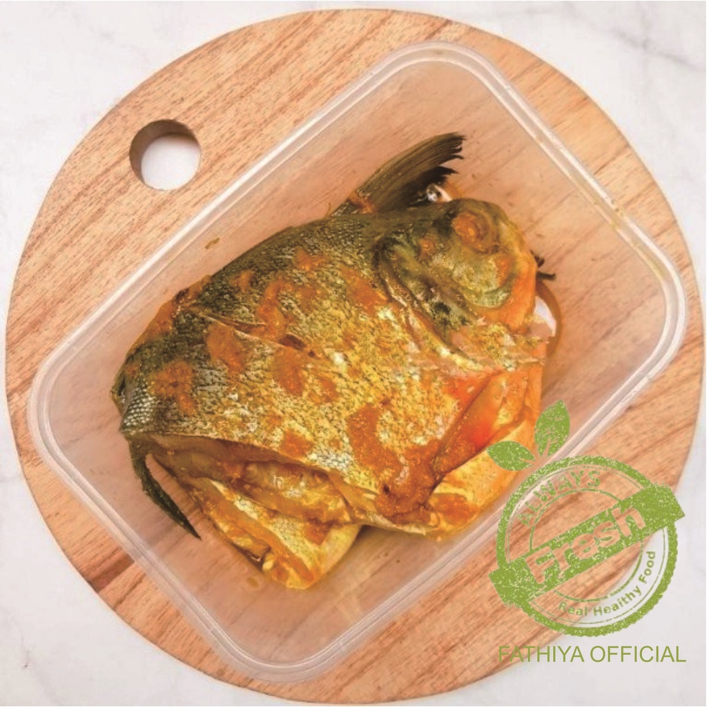 Ikan Marinasi Bumbu Kuning Tinggal Goreng / Ikan Mas, Nila, Lele, Gurame / Ikan Segar