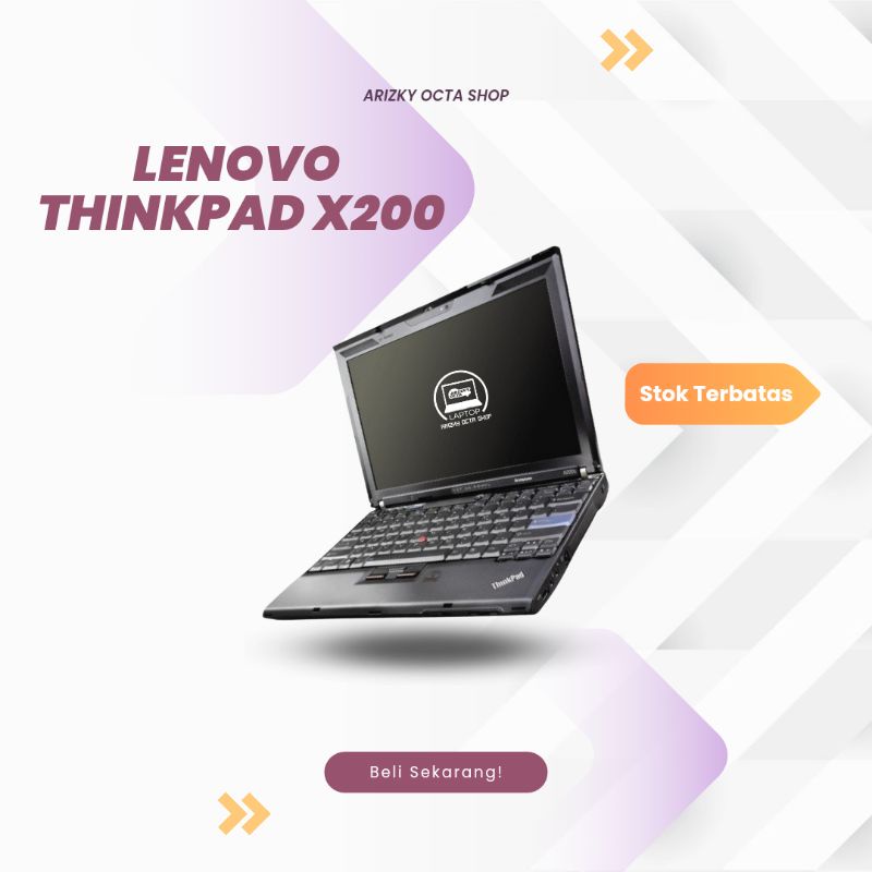 Bonus Mouse Ram 4GB Hdd 160GB Notebook Lenovo Thinkpad XSeries murah bagus super obral terlaris