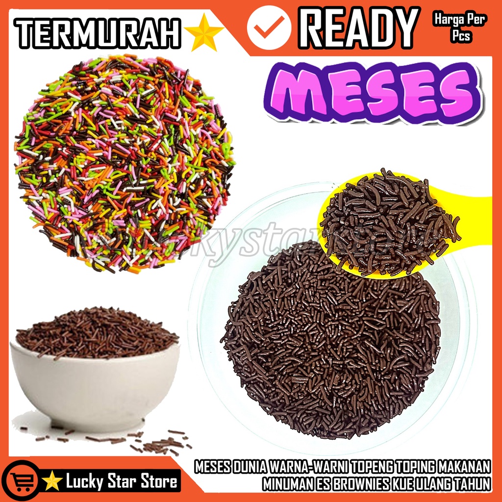 

MEISES COKLAT COKELAT BUTIR MESES COKLAT 250GRAM 500GR MESES MESIS PRIMER KUALITAS MESES DUNIA MESES MESIS WARNA WARNI 500G MEISES TABURAN MESES WARNA MESES WARNA-WARNI CLARIS ELMER MESES MEISES ANEKA RASA TARO - TIRAMISU - GREEN TEA MURAH COKELAT