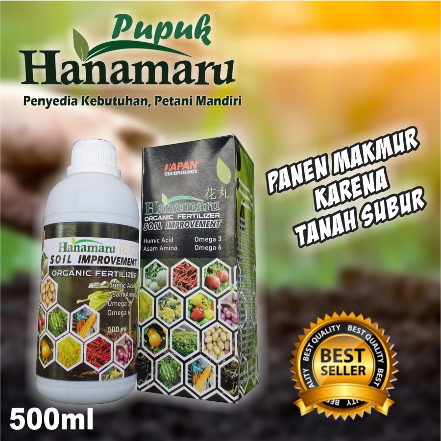 Pupuk Hanamaru Soil Improvement Penyubur Media Tanam