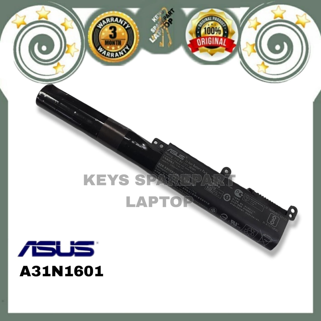 Baterai Batre Battery Laptop ASUS Vivobook F541UA R541 A31N160 X541 x541n X541U X541S X541SA X541SC X541NA X541NC A541 X541UJ X541UV