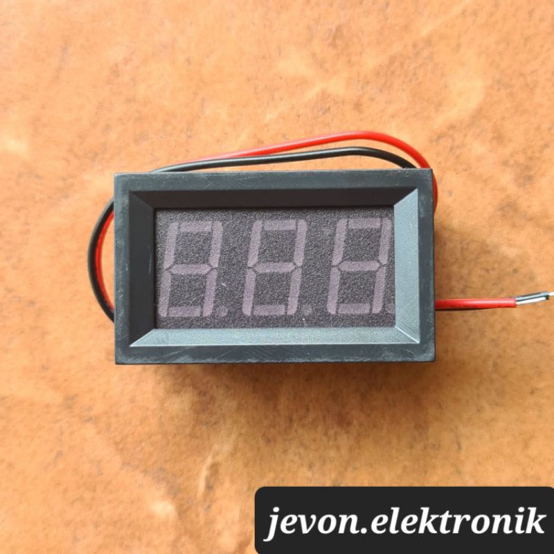 Voltmeter Digital DC 3 Digit LED Display 4.5-30 V Volt Meter