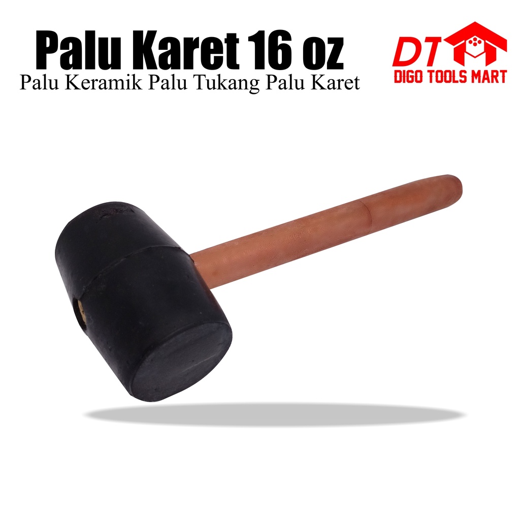 Palu Karet Besar 16 oz Palu Keramik Palu Tukang Karet